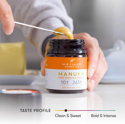 New Zealand Honey Co. Raw Manuka Honey UMF 10+ | MGO 263+ | 250g