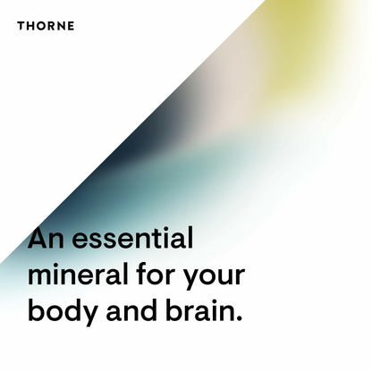 Thorne Magnesium Citramate - Magnesium with Citrate-Malate to Support Energy Production, Heart and Lung Function, and Metabolism of Sugar and Carbs - 90 Capsules - 90 Servings - Available at All In One Marketplace Canada