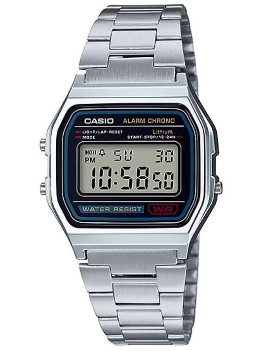 Casio Men's A158W-1 Classic Watch Black - Available at All In One Marketplace Canada