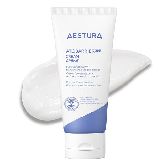 AESTURA ATOBARRIER365 Cream with Ceramides, Korean Face Moisturizer for Barrier Repair | 120H lasting Hydration, Ceramide Capsules, Dry & Sensitive Skin, Non-comedogenic, 80 mL / 2.70 fl.oz. - Available at All In One Marketplace Canada