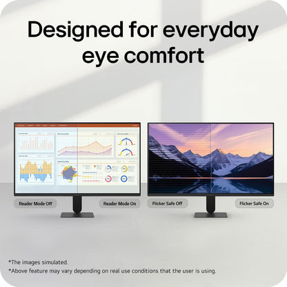 LG 23.8" Gaming Monitor 24U411B-B FHD (1920x1080) IPS 144Hz