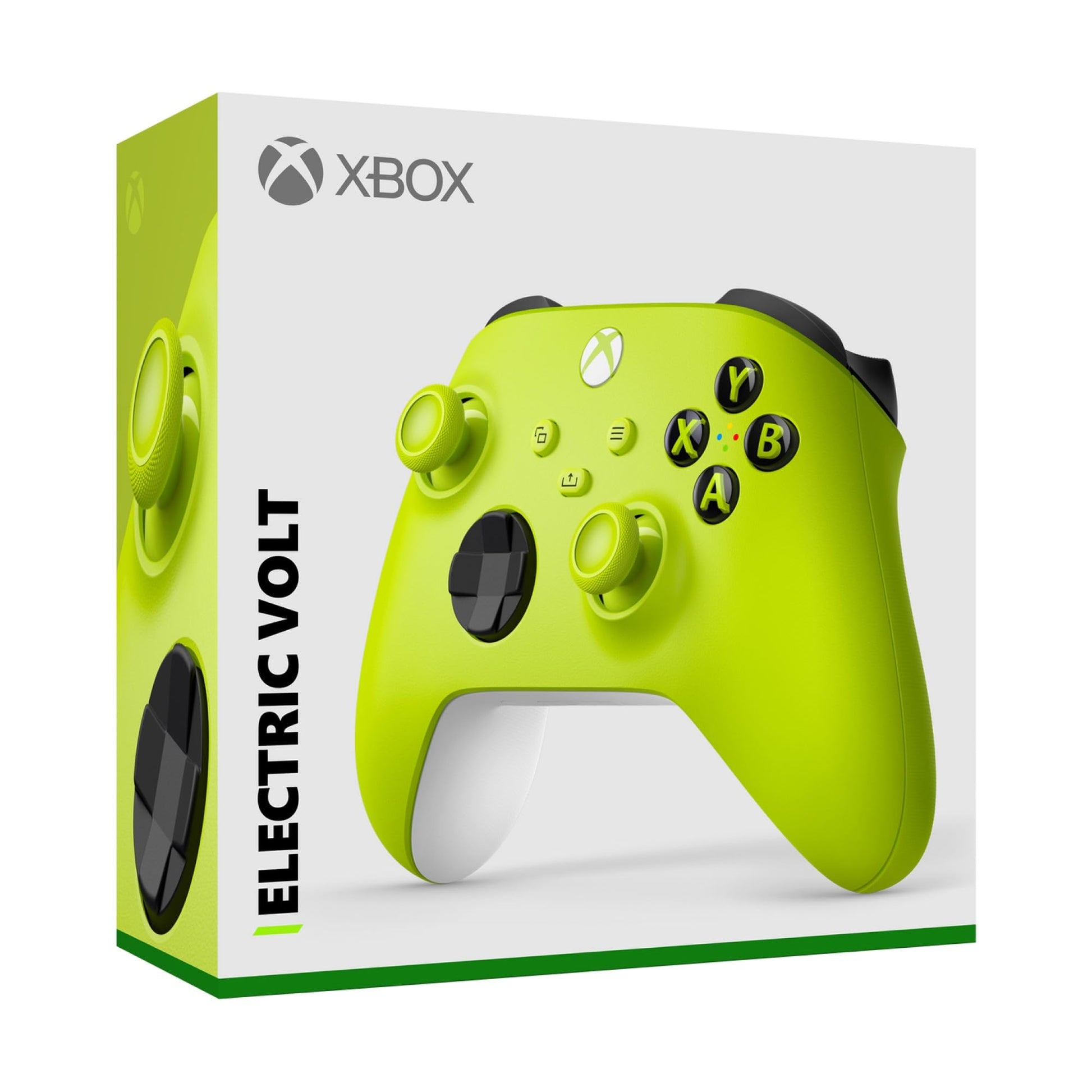 XBOX Core Wireless Gaming Controller – Electric Volt – XBOX Series X|S, XBOX One, Windows PC, Android, and iOS - Electric Volt Controller Edition
