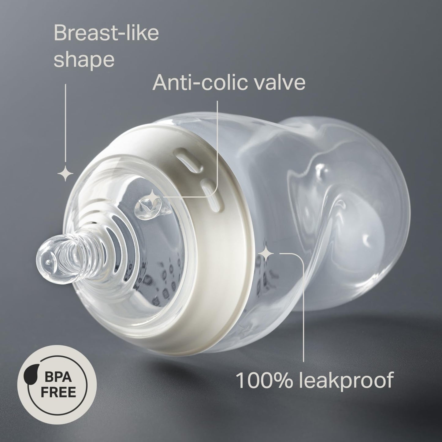 Tommee Tippee Natural Start Baby Bottles, Anti-Colic, 0m+, 9oz/260ml 🍁 All In One Marketplace Canada