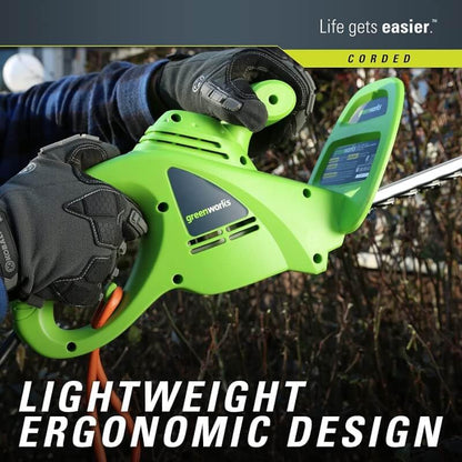 GreenWorks 22102 2.7 Amp 18-Inch Corded Hedge Trimmer