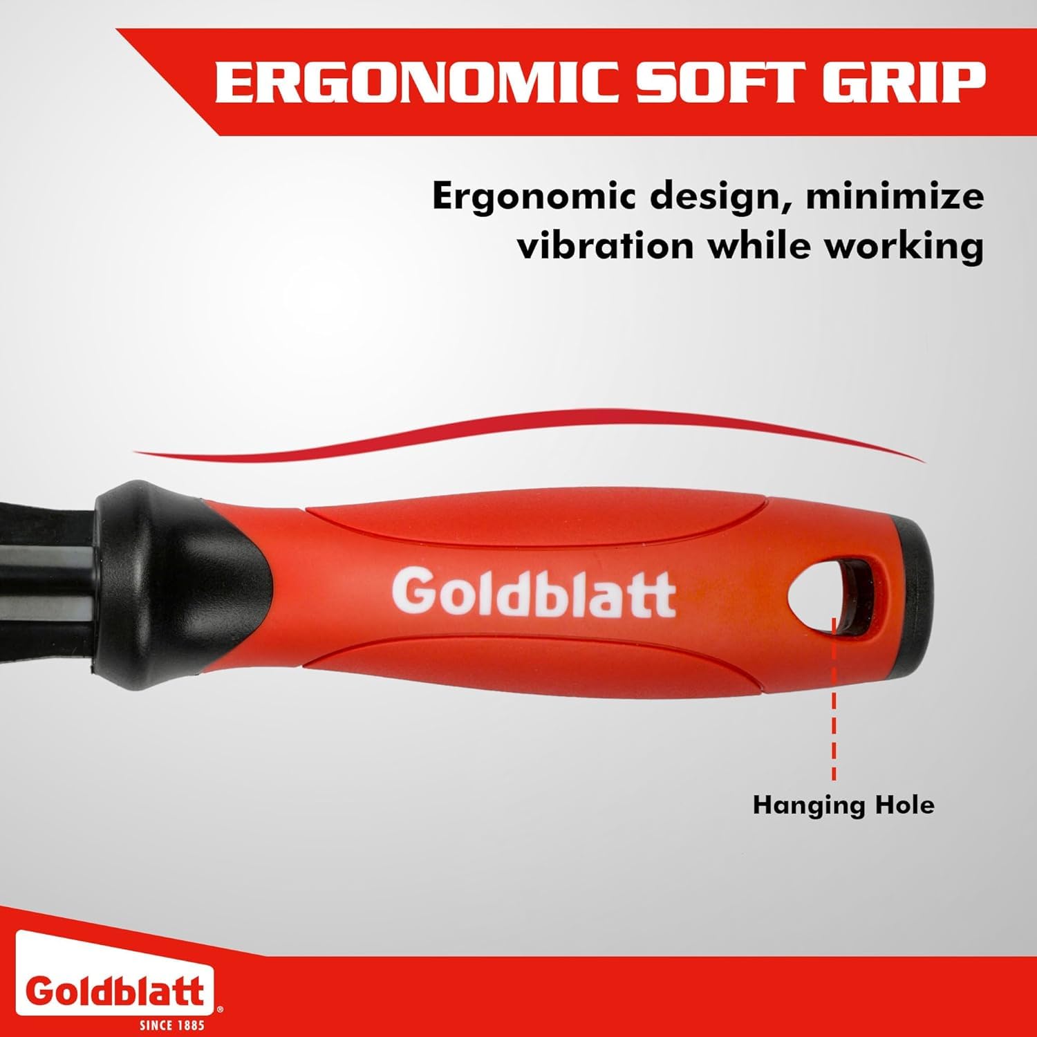 Goldblatt Trim Puller, Tile Removal Multi-Tool for Commercial Work & Home Improvement, Baseboard, Molding, Siding and Floor Removal, Remodeling Goldblatt