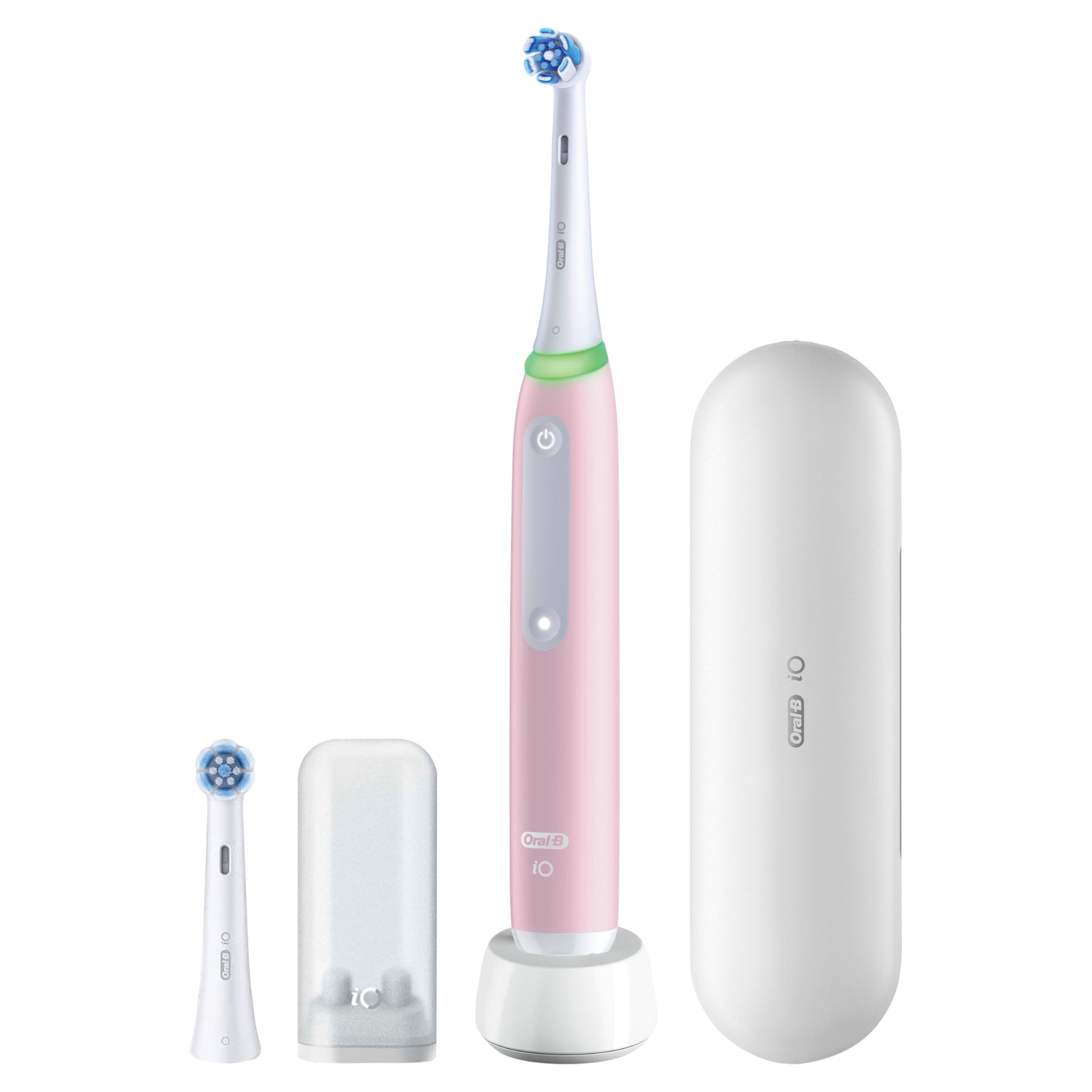 Oral-B iO Electric Toothbrush, Series 3 Limited with (2) Brush Heads, Rechargeable, Azalea Pink Oral-B