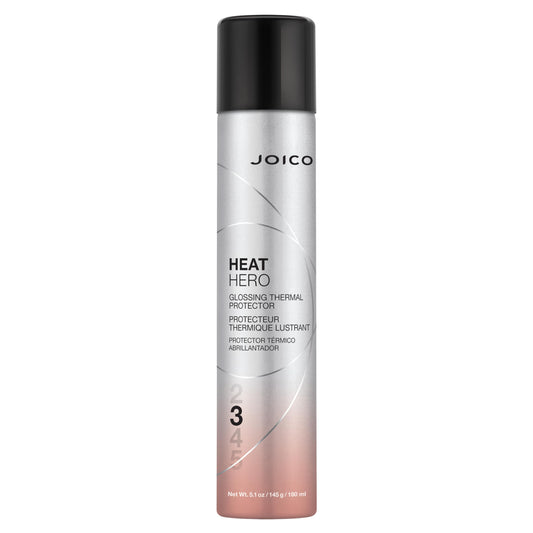 Joico Heat Hero Glossing Thermal Protector | For Most Hair Types | Protect Against Heat-Humidity | Heat Protection up to 450°F (232° C) | Reduce Split Ends | Boost Shine | No Paraben and Sulphate - Available at All In One Marketplace Canada