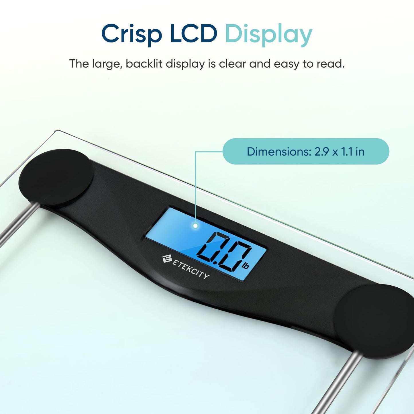 Etekcity Scale for Body Weight and Fat Percentage, Smart Digital LED Bathroom BMI Measurement, Accurate Bluetooth Weighing Machine, Body Composition Analyzer, Ash-black, 400lb 🍁 All In One Marketplace Canada