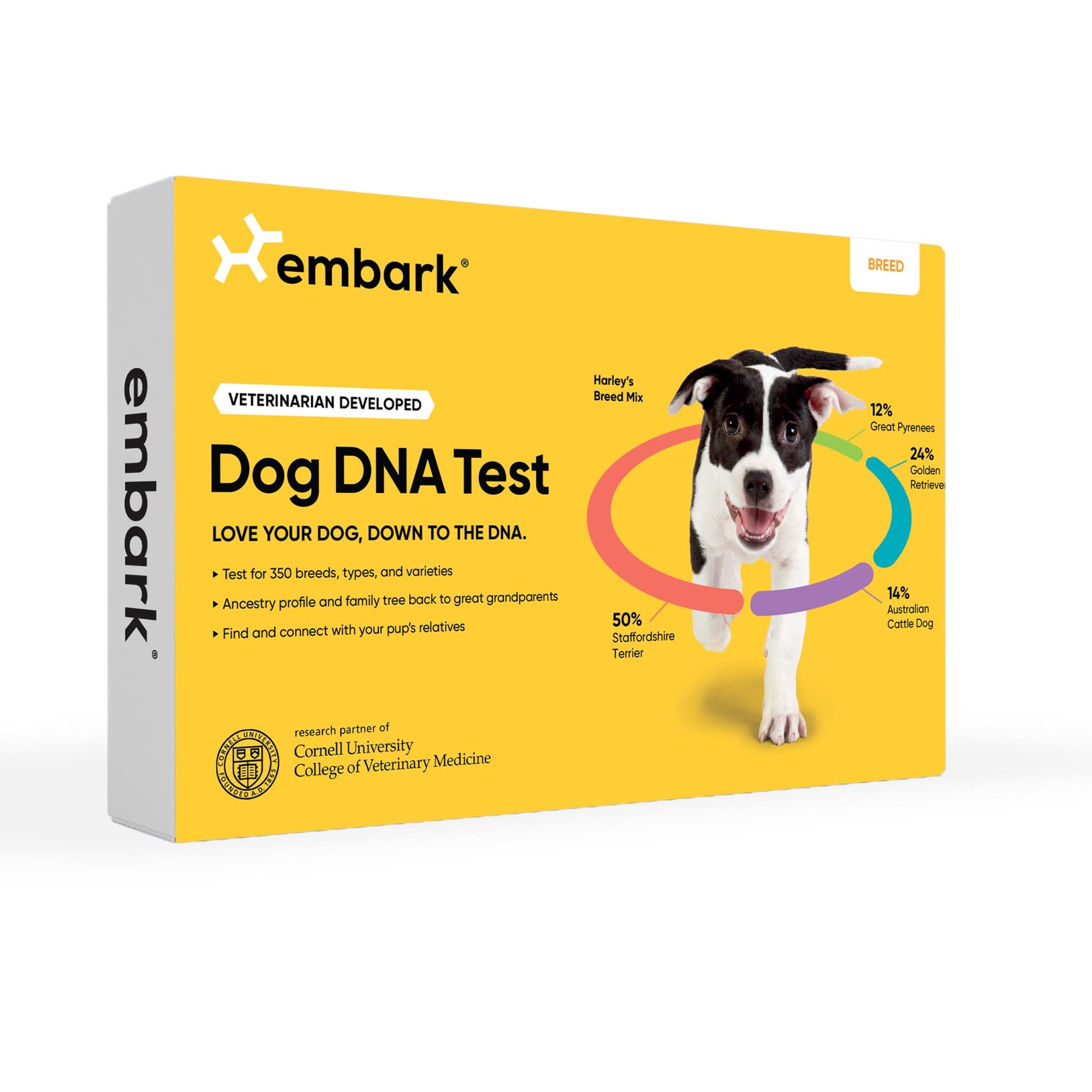 Embark Breed Identification Kit Most Accurate Dog DNA Test Test 350+ Dog Breeds Breed ID Kit with Ancestry & Family Tree - Available at All In One Marketplace Canada