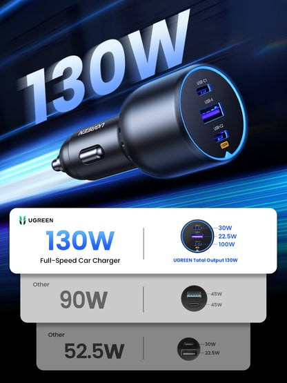 UGREEN USB C Car Charger, Super Fast Charging Cigarette Lighter Adapter