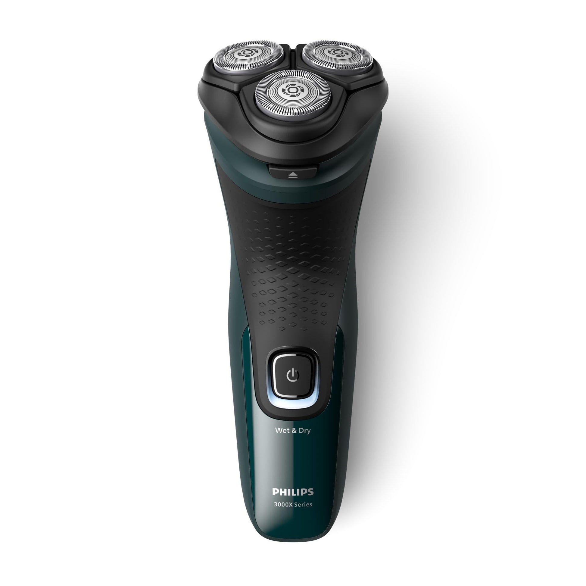 Philips Shaver 3000X Series, Wet and Dry Electric Shaver, SkinProtect Technology, Pop-up Trimmer, P-cap, Dark Forest Green, Model X3002/00 - Available at All In One Marketplace Canada