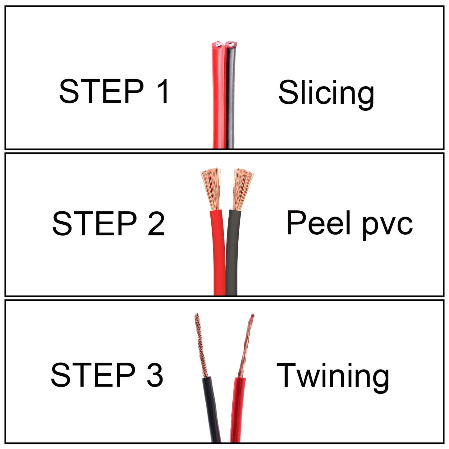 VIABRICO 14AWG 100FT Electrical Wire Cable 2 Conductors Red Black Cable Hookup LED Lighting Strips Flexible Wire Extension Cord 14 Gauge Copper Clad Aluminum Copper Wire 12V/24V DC Cable