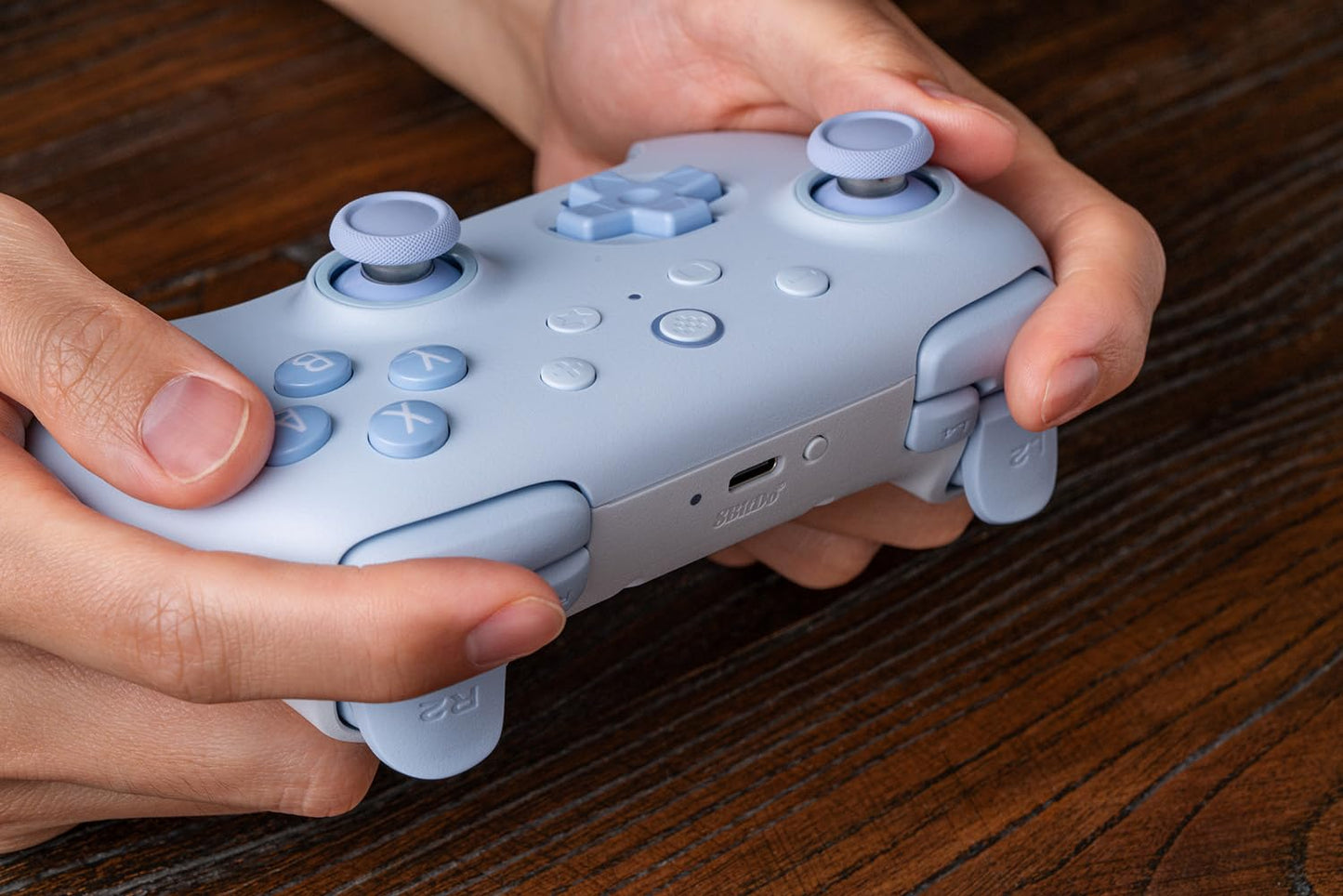 8BitDo Ultimate 2C Bluetooth Controller for Switch/Switch 2, Wireless Controller with 6-Axis Motion Control, Rumble Vibration, Refined D-Pad and Bumpers, and Hall Effect Joysticks (Blue)