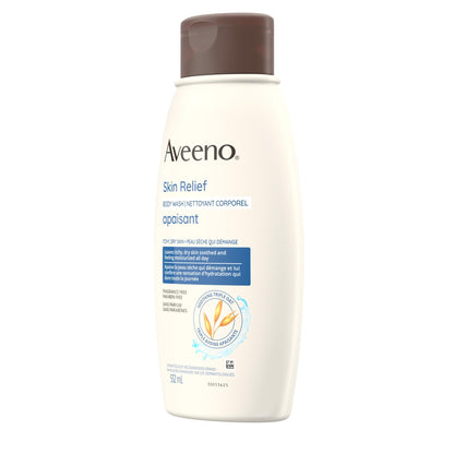 Aveeno Skin Relief Body Wash with Colloidal Oatmeal, pack of 2 🍁 All In One Marketplace Canada