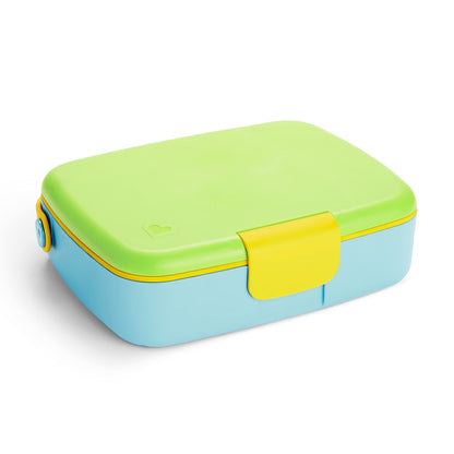Munchkin Bento Box Toddler Lunch Box, Green
