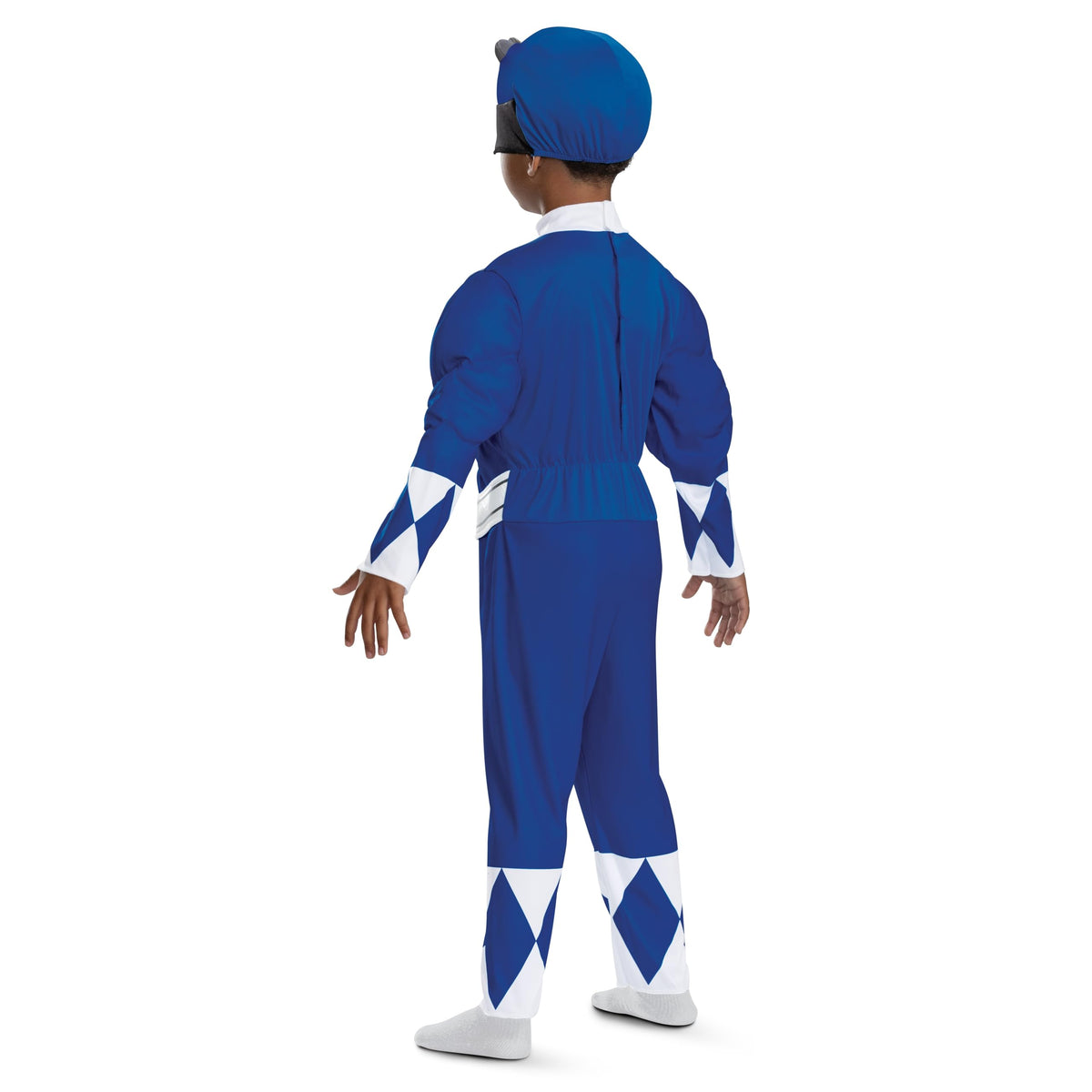 Blue Ranger Toddler Muscle Costume, Official Power Rangers Halloween Costume, Toddlers Size (2T)