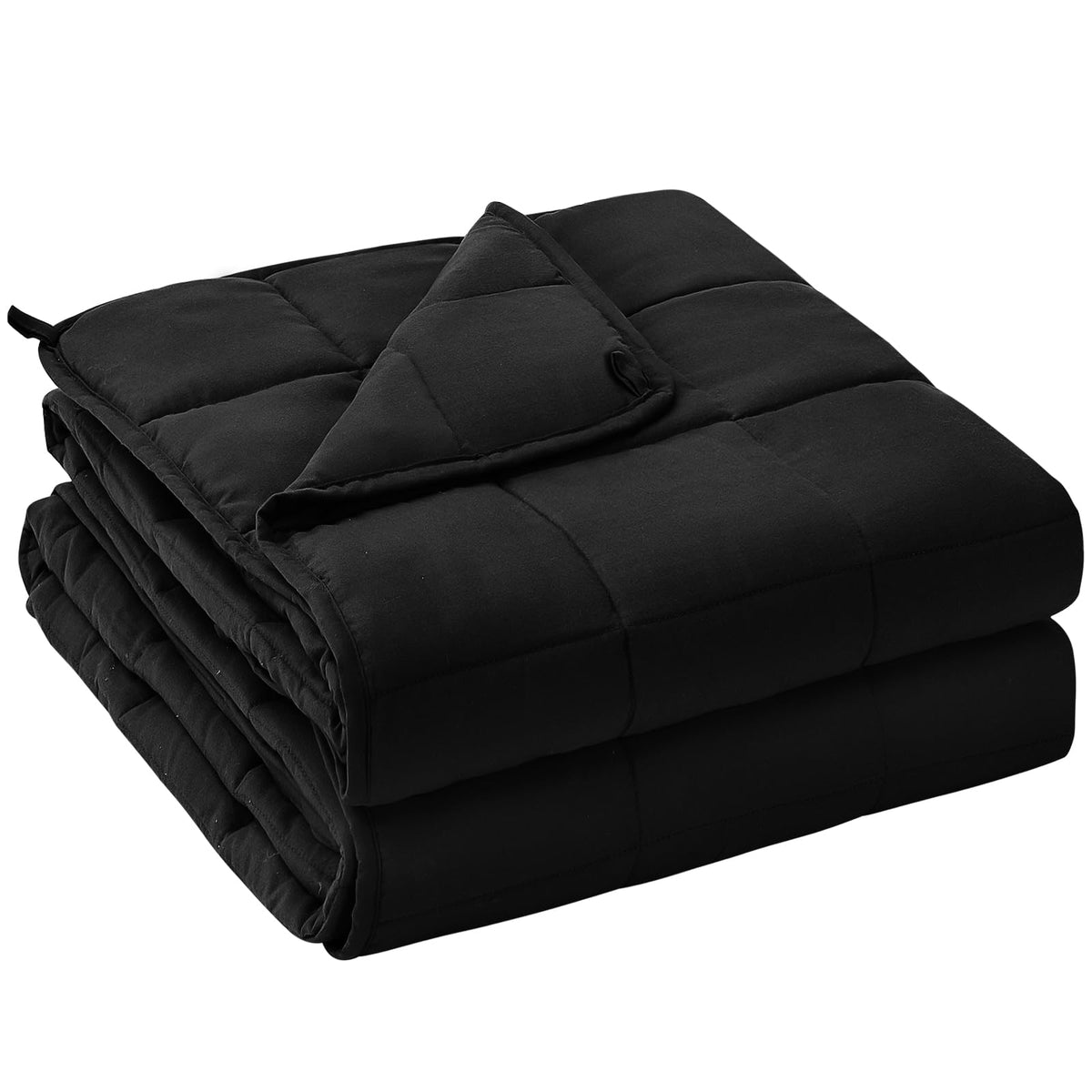 Weighted Blanket for Adults(20lbs,60"×80",Black) Queen Size for 190-210Ibs 🍁 All In One Marketplace Canada