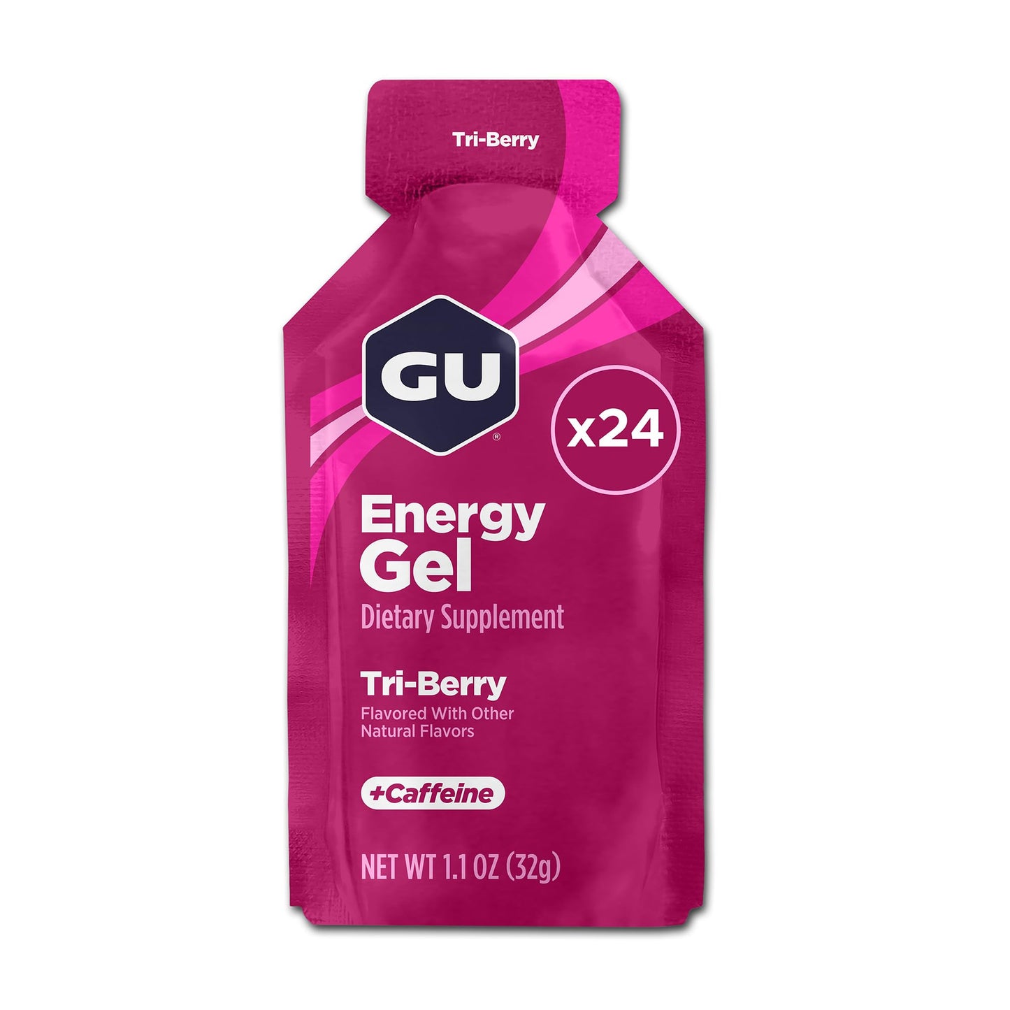 GU ENERGY Original Sports Nutrition Energy Gel, Tri Berry, 24-Count 🍁 All In One Marketplace Canada