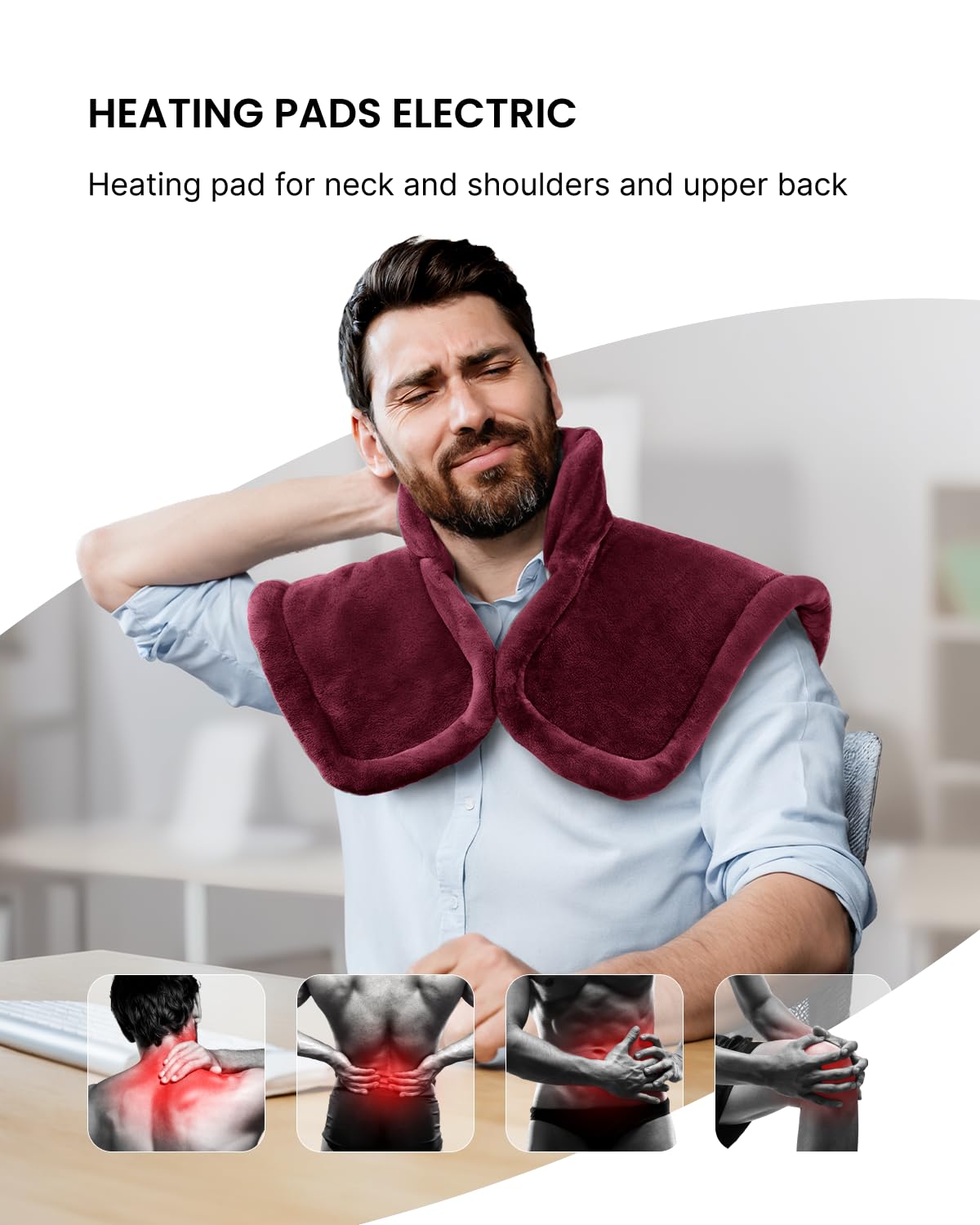 RENPHO Heating Pads Electric, Christmas Birthday Gift for Women Men 🍁 All In One Marketplace Canada