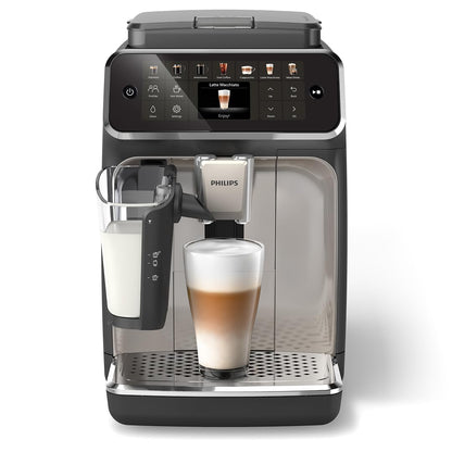 Philips 4400 Series Fully Automatic Espresso Machine, LatteGo Milk System