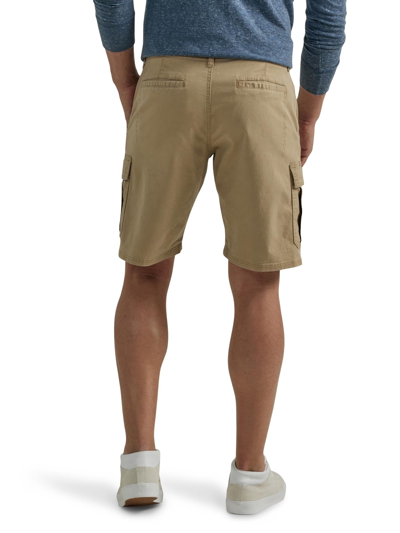 Short cargo stretch classique Wrangler Authentics pour homme, Grain Twill, 34