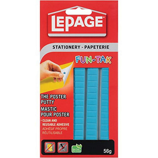 LePage Fun-Tak Mounting Putty 56 g Blue