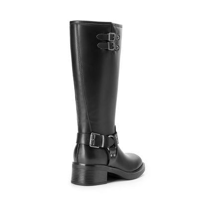 DREAM PAIRS Women Knee High Wide Calf Boots,Black-Pu,7.5 🍁 All In One Marketplace Canada
