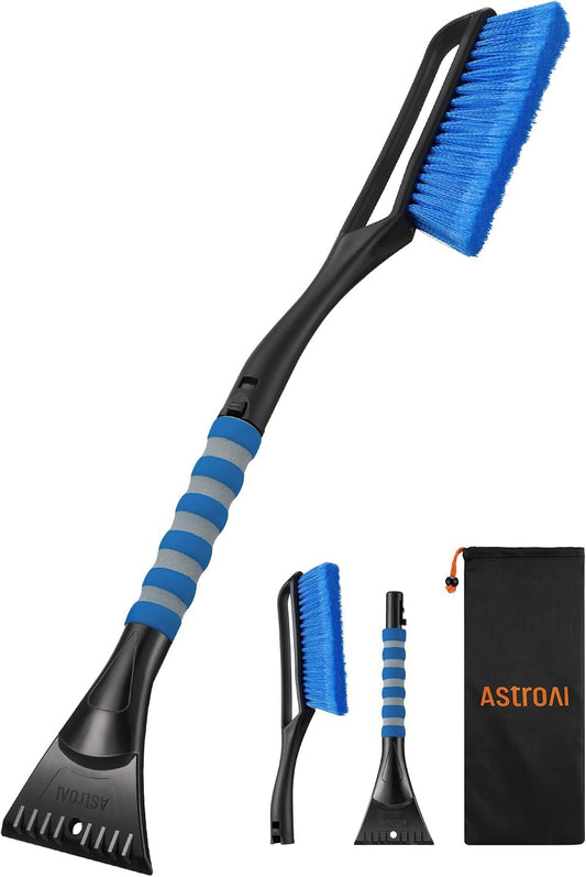 AstroAI 27" 2-in-1 Detachable Snow Brush & Ice Scrapers for Car Windshield 🍁 All In One Marketplace Canada