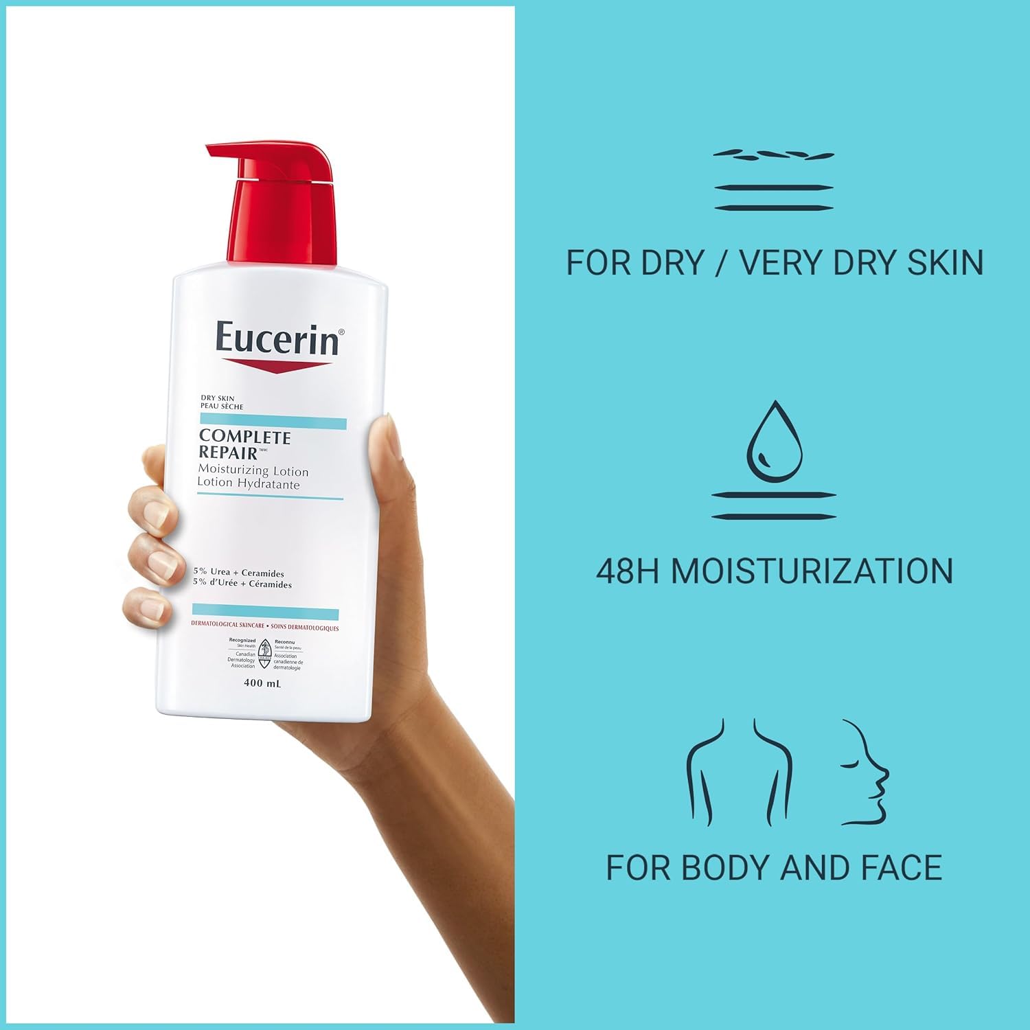 EUCERIN Complete Repair Moisturizing Lotion 400ml Eucerin