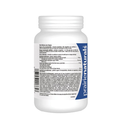 Prairie Naturals Bile-Force - Bile Salt with Lipase - 120 Count (Packaging may vary) Prairie Naturals