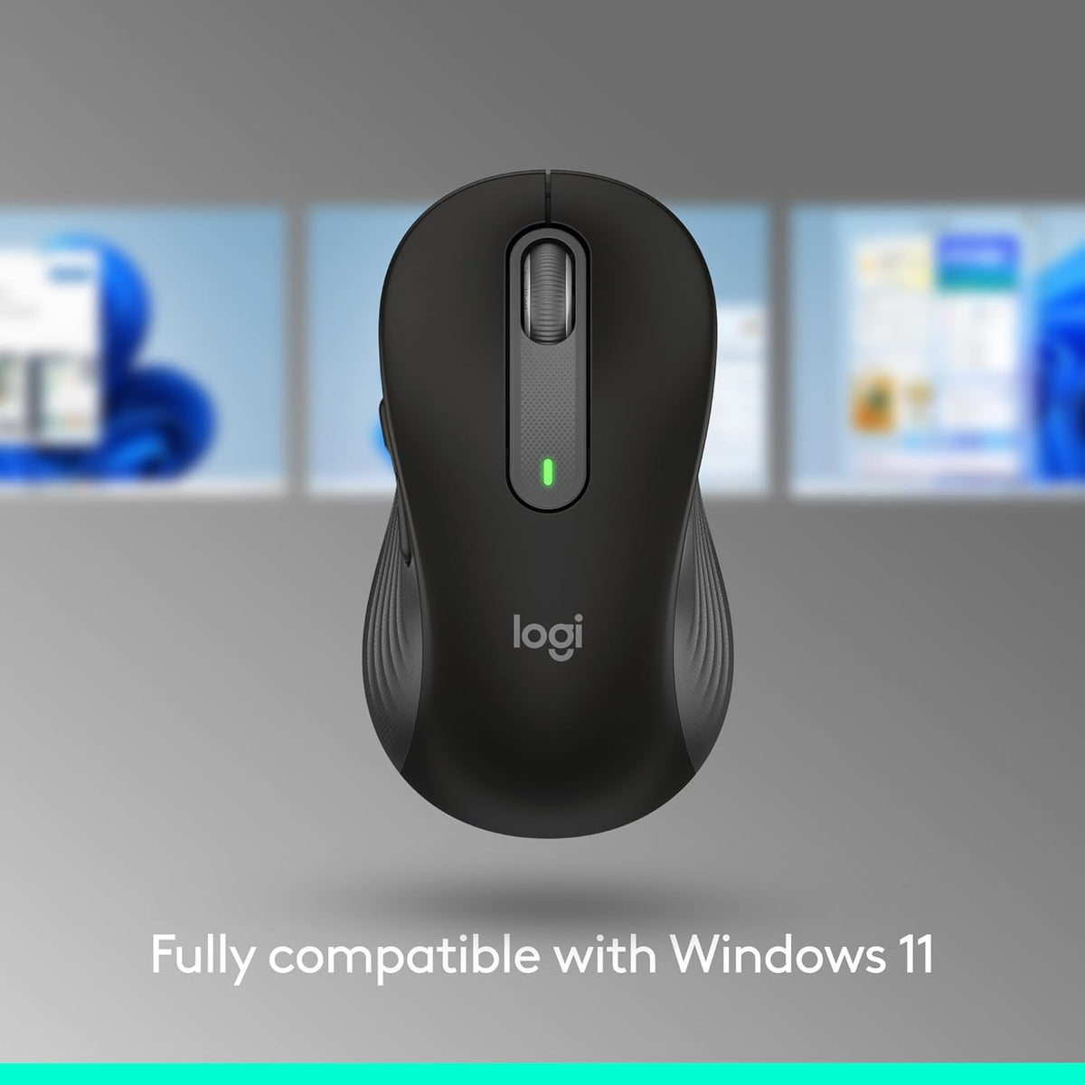 Logitech Signature M650 Wireless Mouse Small to Medium Sized Hands - Black