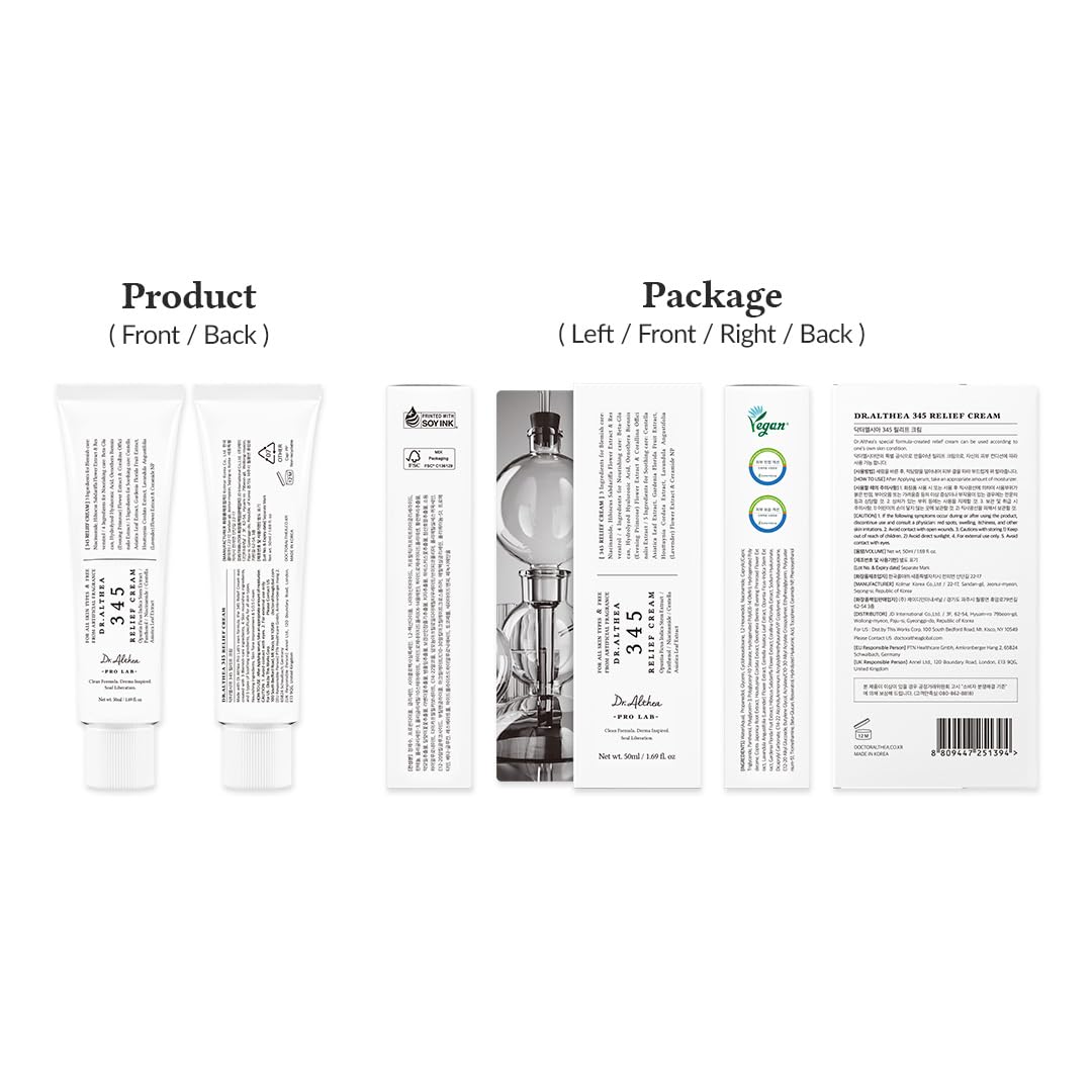 Dr.Althea 345 Relief Cream, 50ml (Pack of 1)