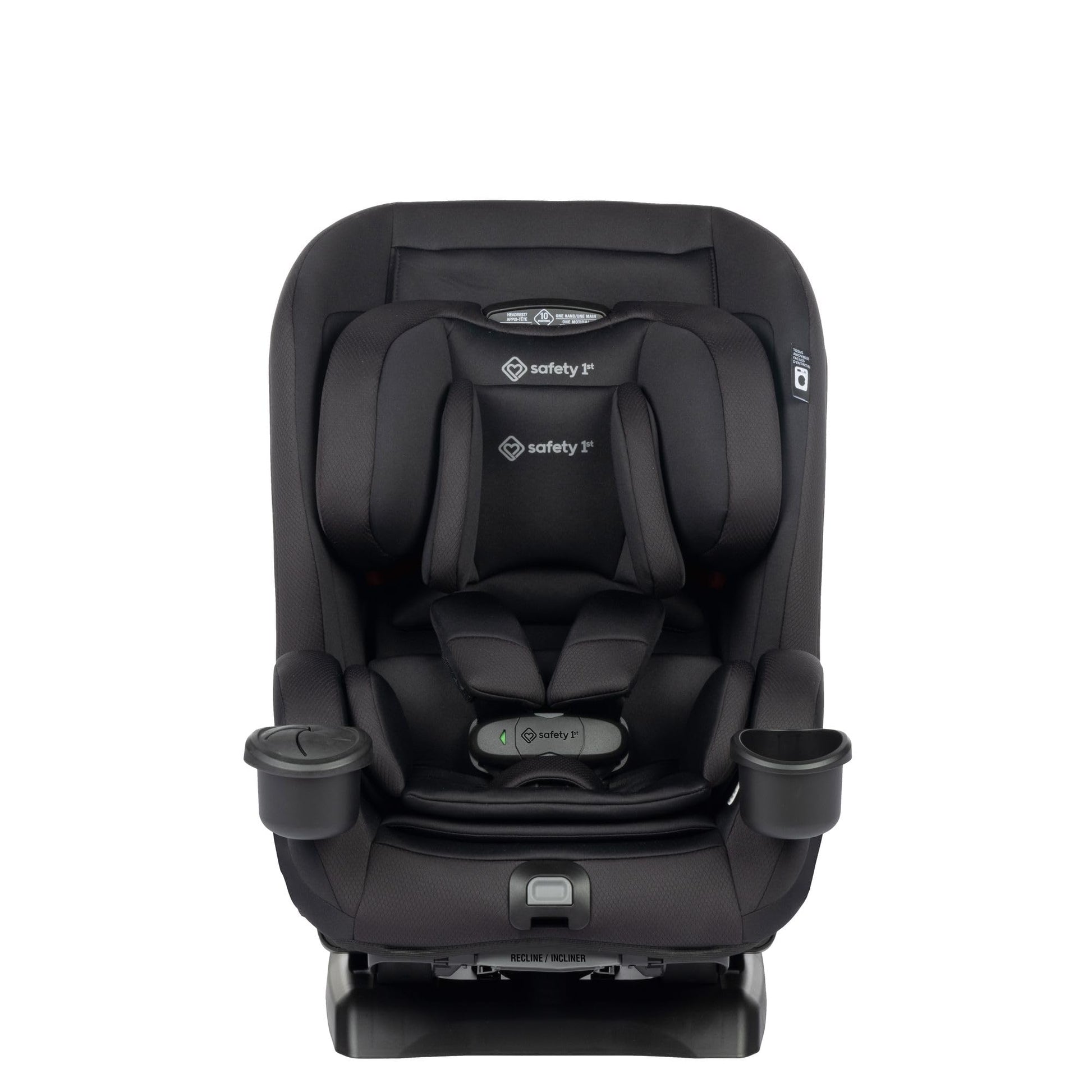 Safety 1st EverSlim 4-in-1 Convertible All-in-One Car Seat, infant to toddler, rear and forward facing, booster mode, backless booster, Fits 3 across, Washable seat, Birth to 10 years, Hexagon Horizon - Available at All In One Marketplace Canada