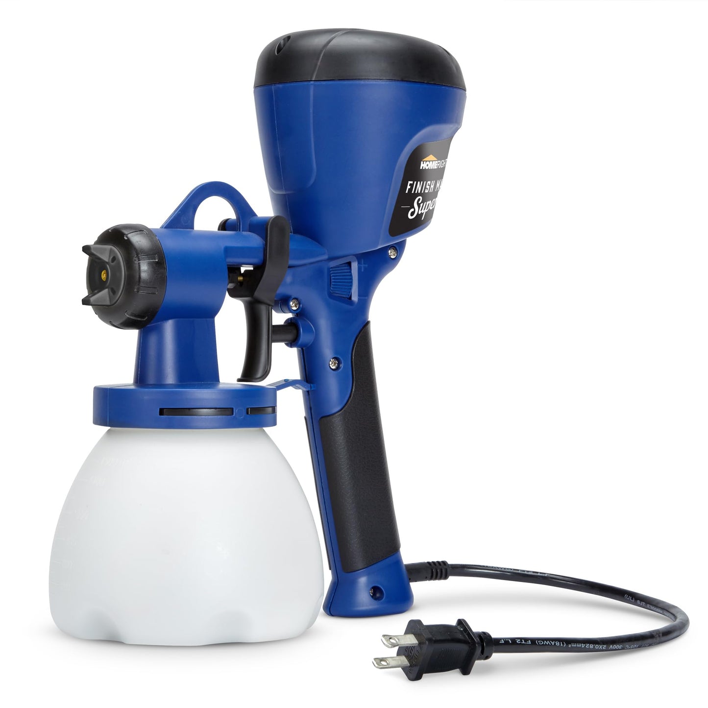 HomeRight C800971.A Super Finish Max HVLP Paint Sprayer, Spray Gun for Countless Painting Projects, 3 Superior Brass Spray Tips, 3 Spray Patterns HOMERIGHT