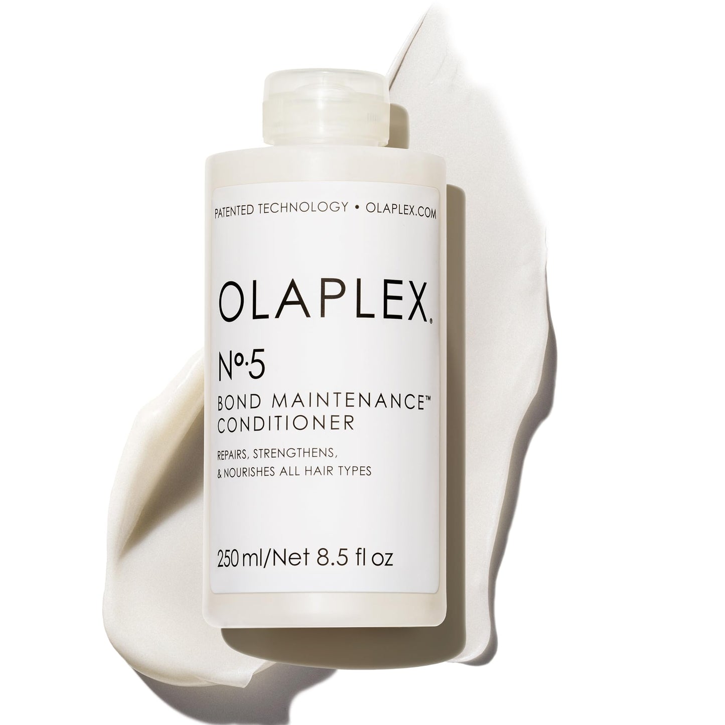 Olaplex No. 5 Bond Maintenance Conditioner, Repairs, Strengthens, & Nourishes All Hair Types, Leaving Hair Feeling Soft & Adds Shine, 250ml - Available at All In One Marketplace Canada
