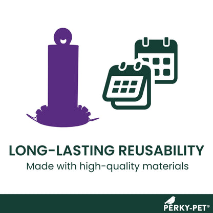 Perky-Pet 8-Ounce Window Mount Hummingbird Feeder 217 Perky-Pet