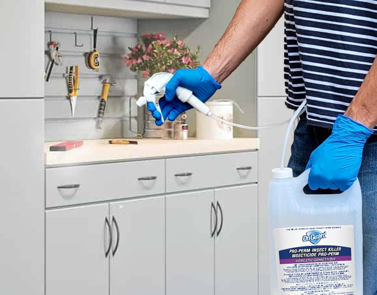 CLEARNEXT 36" Remote Trigger Sprayer with 38-400 Cap | Compatible with OnGuard's Pro-Perm Insect Killer, P-22-RTU and Liquid Animal Repellent 3.78L Jug