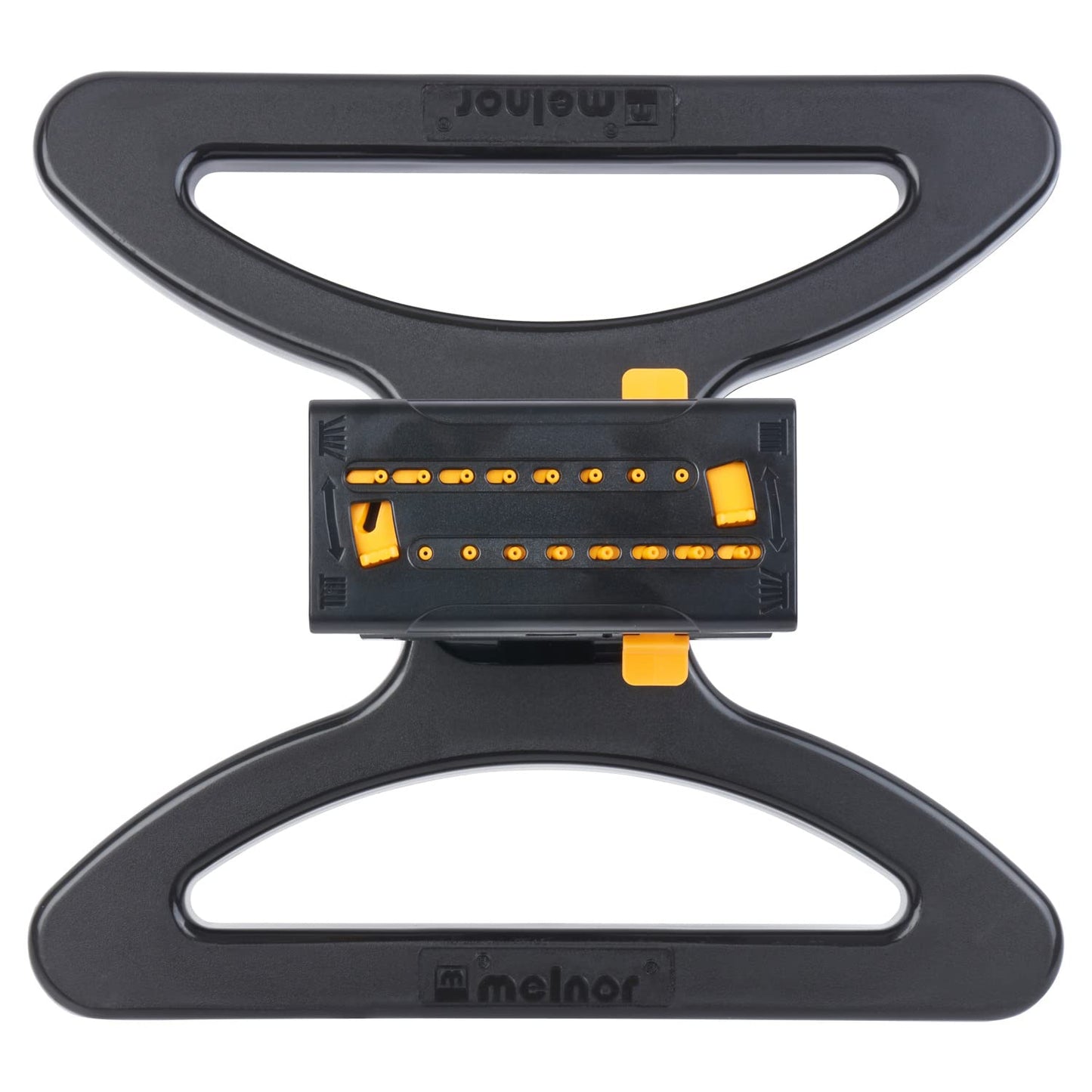 Melnor 65131AMZ MiniMax Turbo Oscillator Sprinkler, 4000 sq. ft., 4-Way Adjustable, Quick Connect Bundle, Black, Yellow 🍁 All In One Marketplace Canada