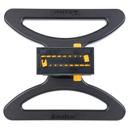 Melnor 65131AMZ MiniMax Turbo Oscillator Sprinkler, 4000 sq. ft., 4-Way Adjustable, Quick Connect Bundle, Black, Yellow 🍁 All In One Marketplace Canada