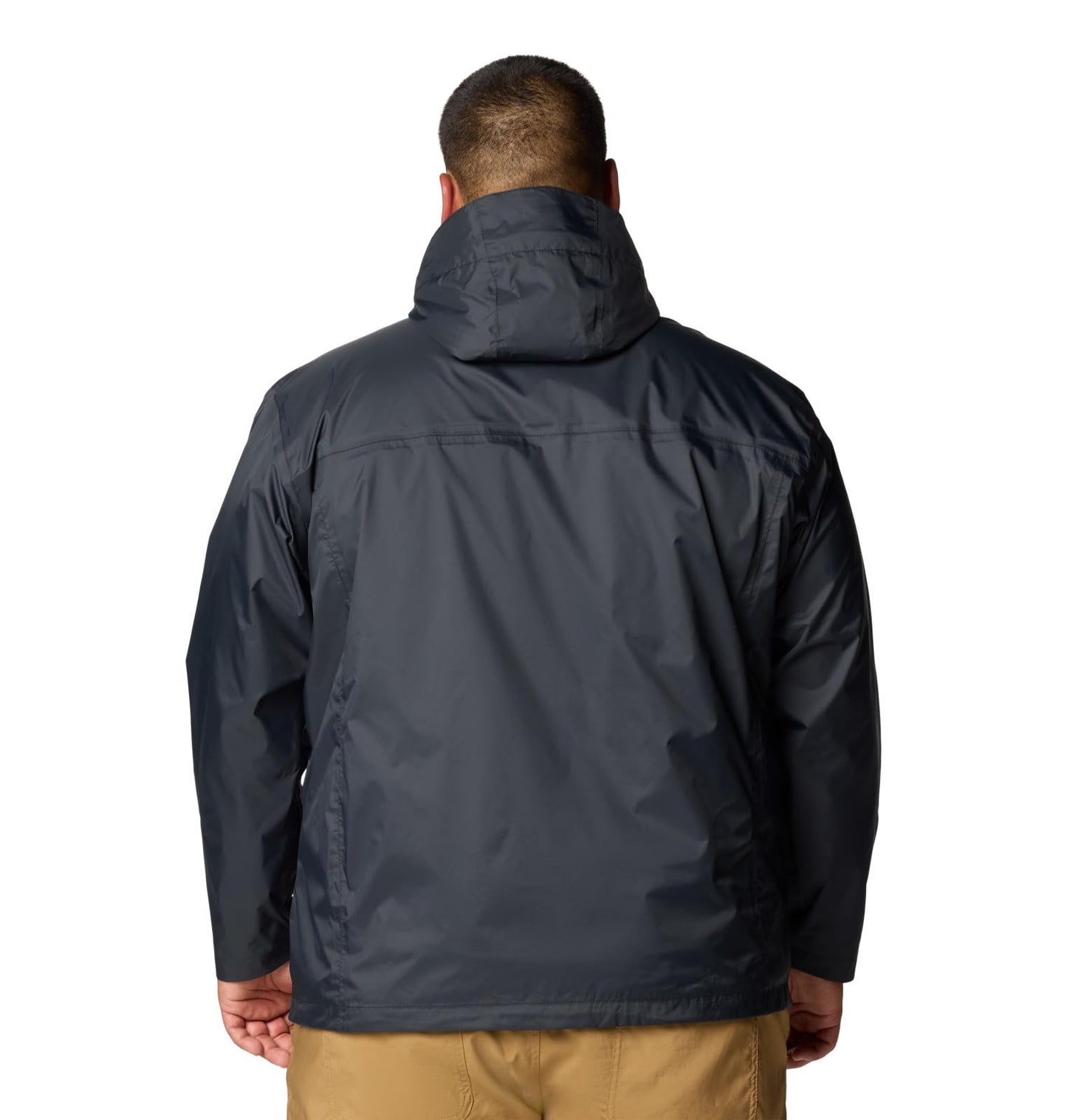 Columbia Men's Watertight II Waterproof Rain Jacket, Black, X-Large Columbia