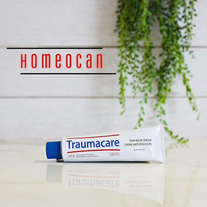 Homeocan Homeopathic Arnica Cream, Bruise Cream, Non Greasy, 100g Traumacare