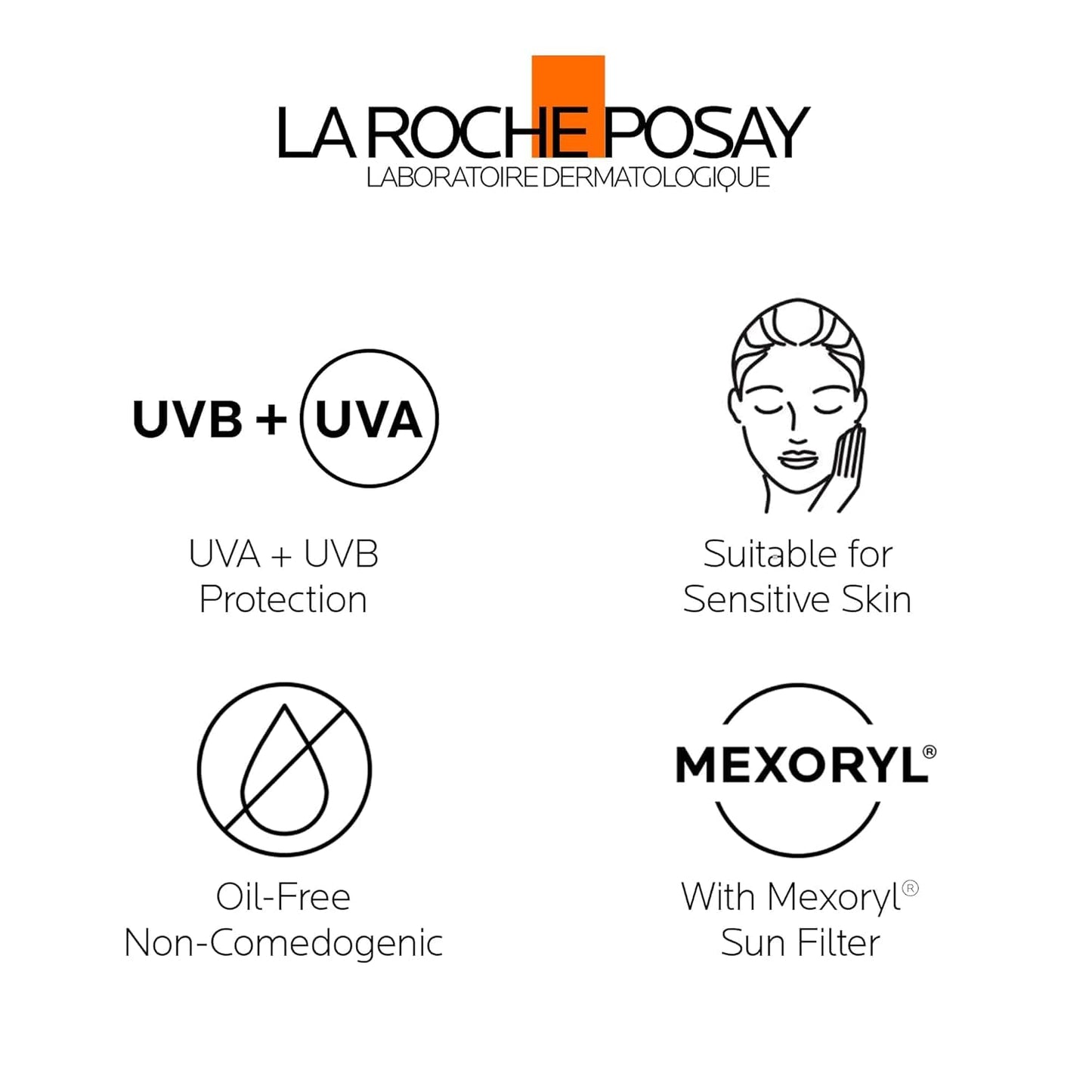 La Roche-Posay Anthelios Ultra Fluid Body Sunscreen Broad Spectrum SPF 50+, Reef Safe, Non-Greasy Matte Finish, 80 Min Water & Sweat Resistant, Fragrance Free, Dermatologist Recommended, 125ML