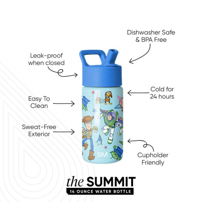 Simple Modern Disney Toy Story Kids Water Bottle & Toddler Cup | 14oz 🍁 All In One Marketplace Canada