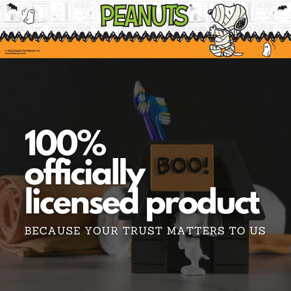 Peanuts Snoopy Halloween Toothbrush Holder - Makeup Brushes/Pens Tumbler, (Official Peanuts Product) by Franco