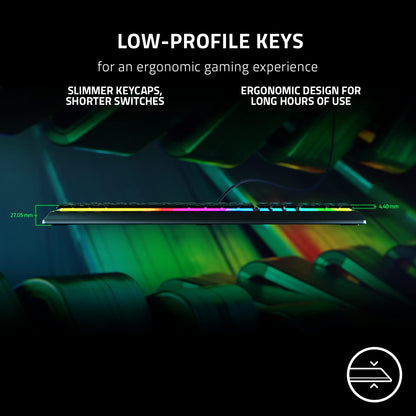 Razer Ornata V3 Gaming Keyboard, Low-Profile Keys, Black 🍁 All In One Marketplace Canada