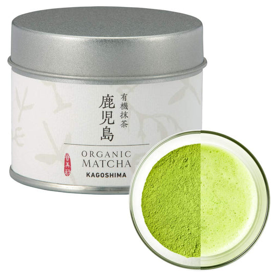 KIMIKURA Ceremonial Grade Organic Matcha from Kagoshima, Japan – 30g Tin