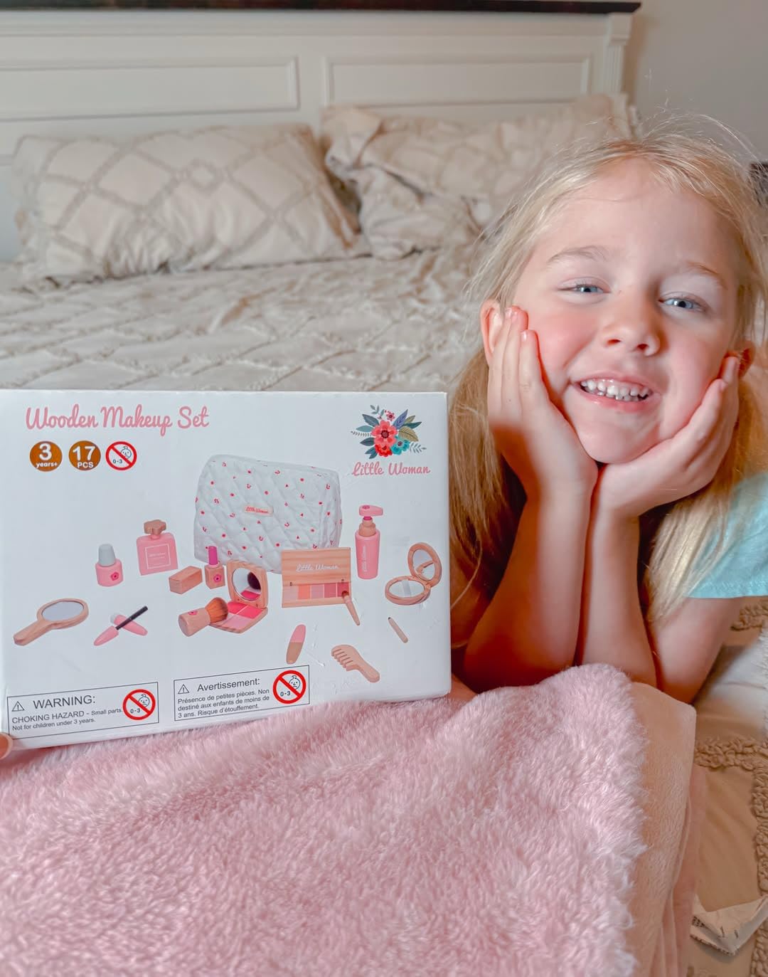 WELIN 17-Pieces Wooden Makeup Toy Set 🍁 All In One Marketplace Canada