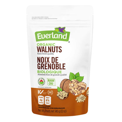 Everland Organic Walnuts, 340gm Everland
