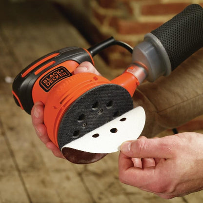 BLACK+DECKER Random Orbit Sander, 5-Inch (BDERO100)