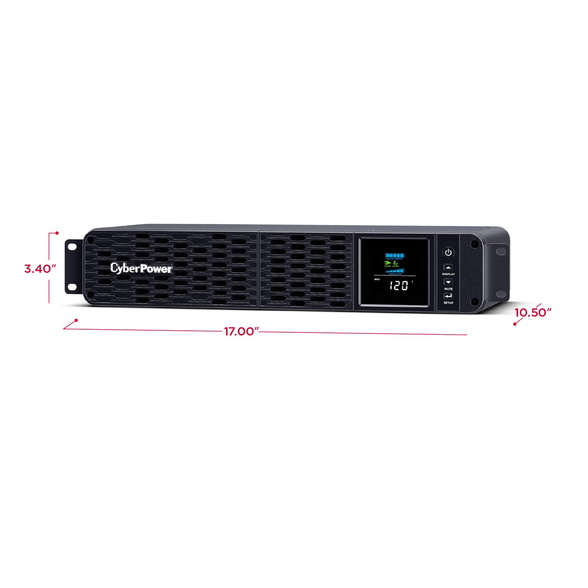 CyberPower CP1500PFCRM2U PFC Sinewave UPS Battery Backup
